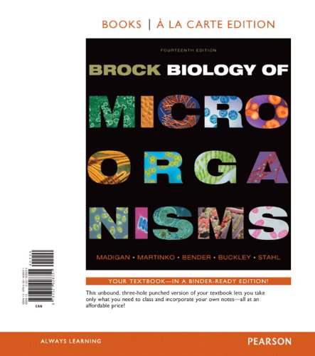 Brock Biology of Microorganisms 14th Edition - Loose Leaf Textbook | Microbiology Study Guide for College Students & Professionals | Perfect for Lab Research & Classroom Learning