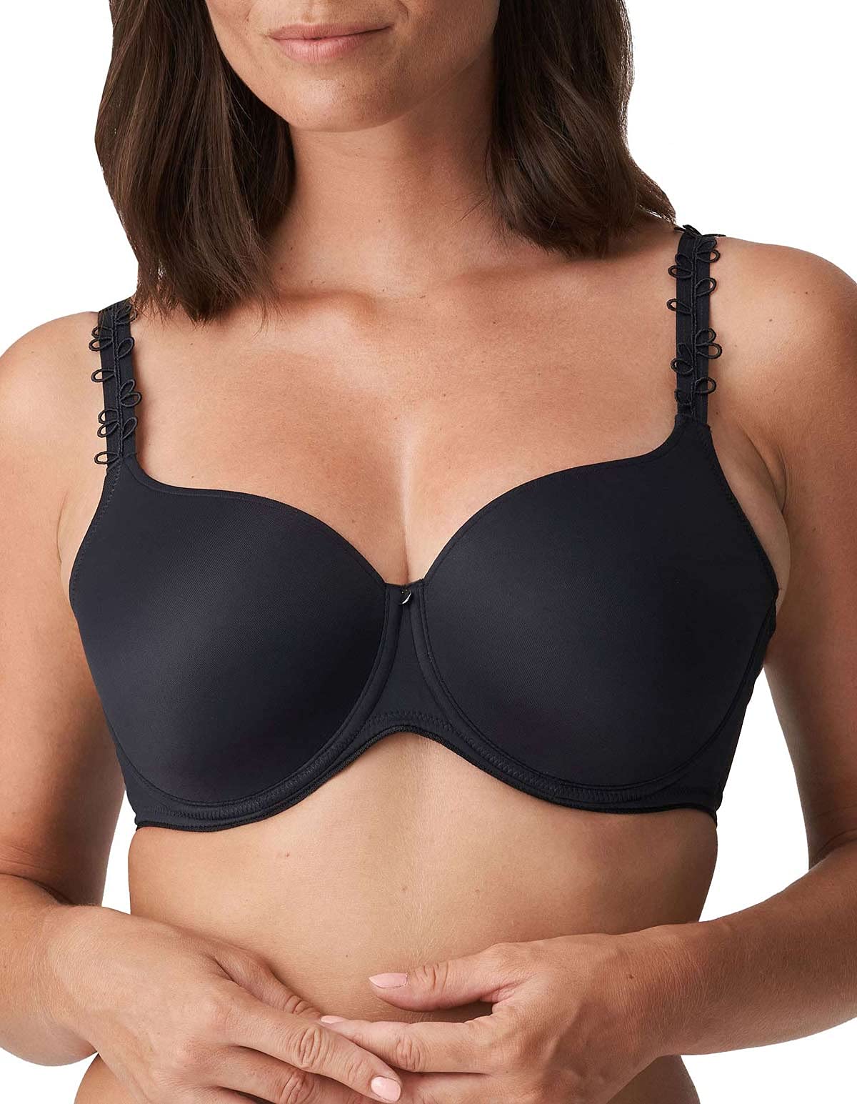 PrimaDonna Women's 016-2342 Perle Contour Bra - Full Coverage Support Underwire Bra for Plus Size - Perfect for Everyday Wear & Special Occasions