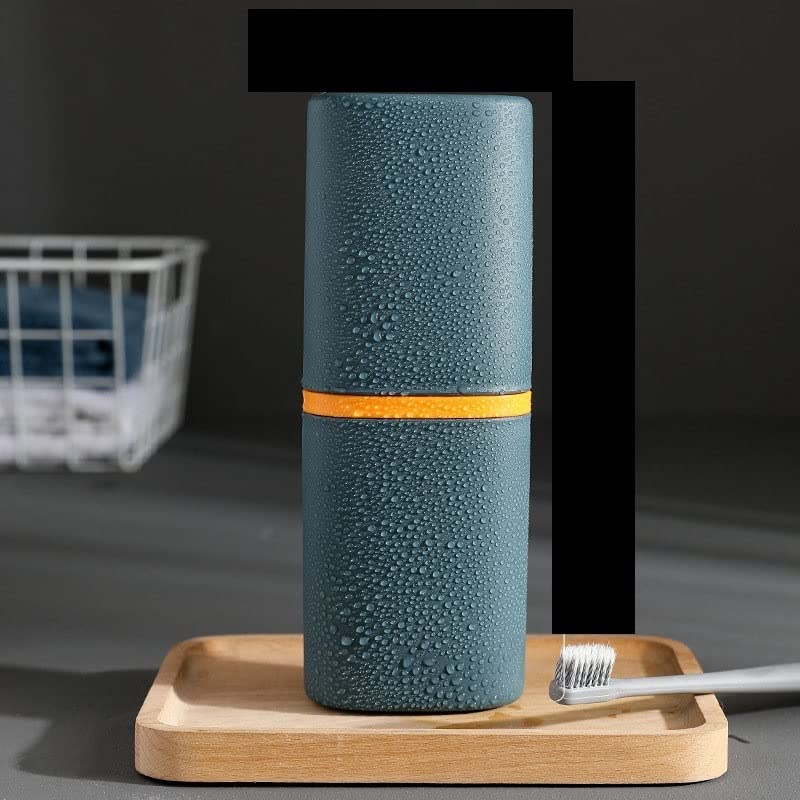 Portable Multifunctional Toothbrush Holder with Toothpaste Box & Mouth Cup - Travel-Friendly Bathroom Organizer for Outdoor, Camping & Home Use