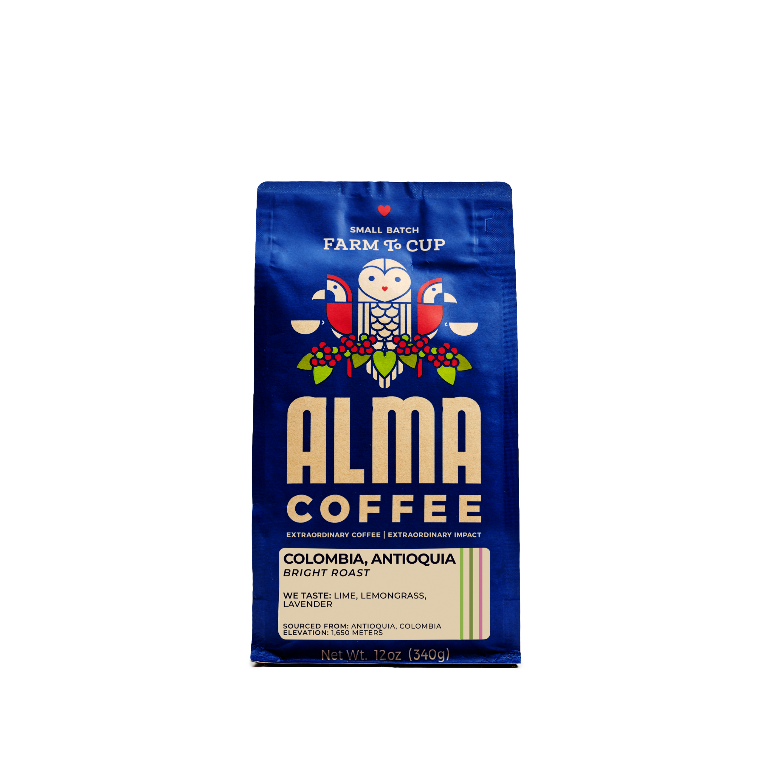 Premium Colombia Antioquia Coffee Beans - Single Origin Arabica for Espresso & Drip Brewing - Perfect for Home Brewing & Office Use