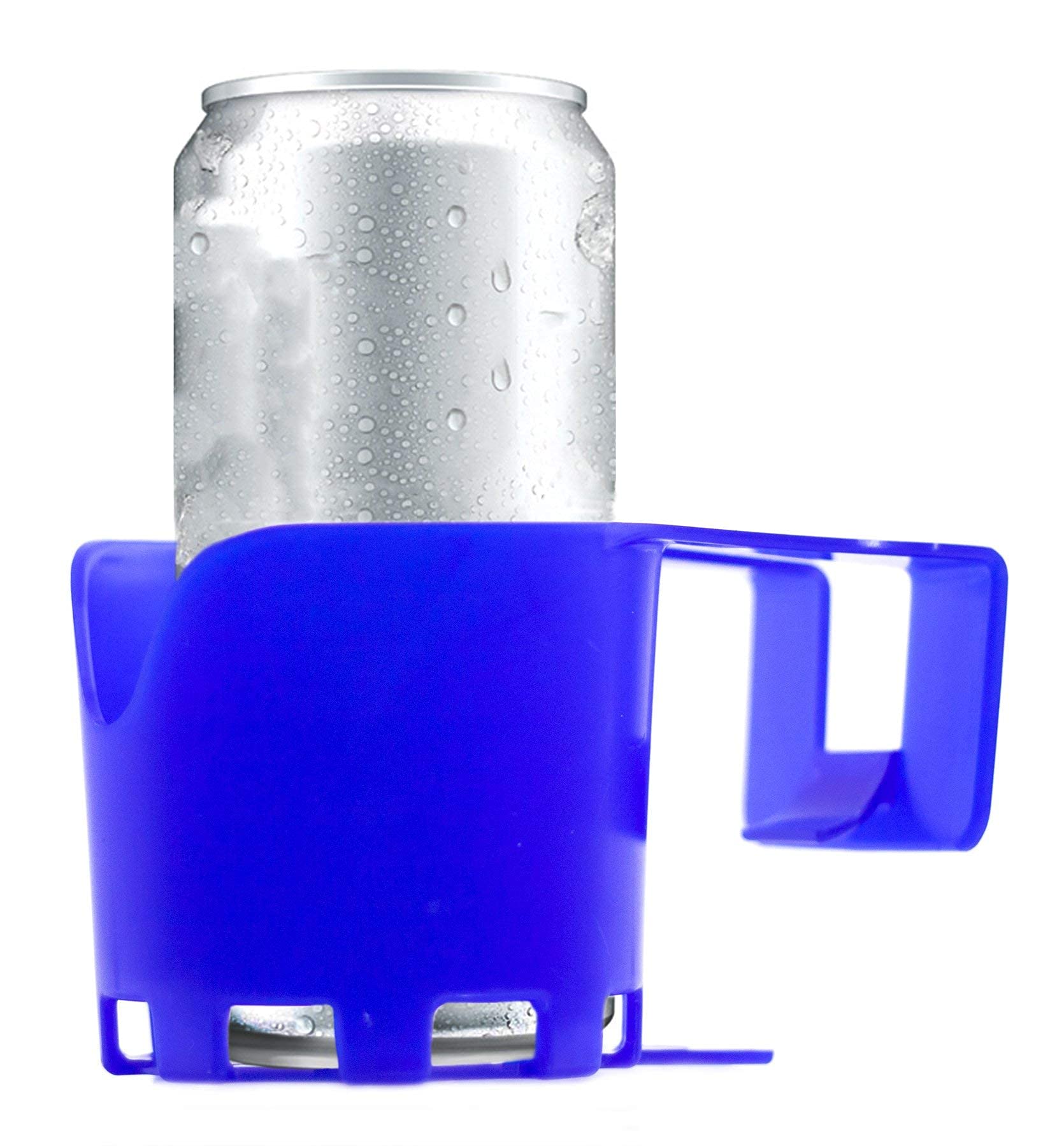 Blue Poolside Cup Holder for Above Ground Pools – Clip-On Drink Holder for Beer, Cocktails & Accessories – 2 Pack – Perfect for Summer BBQs, Pool Parties & Relaxing by the Water