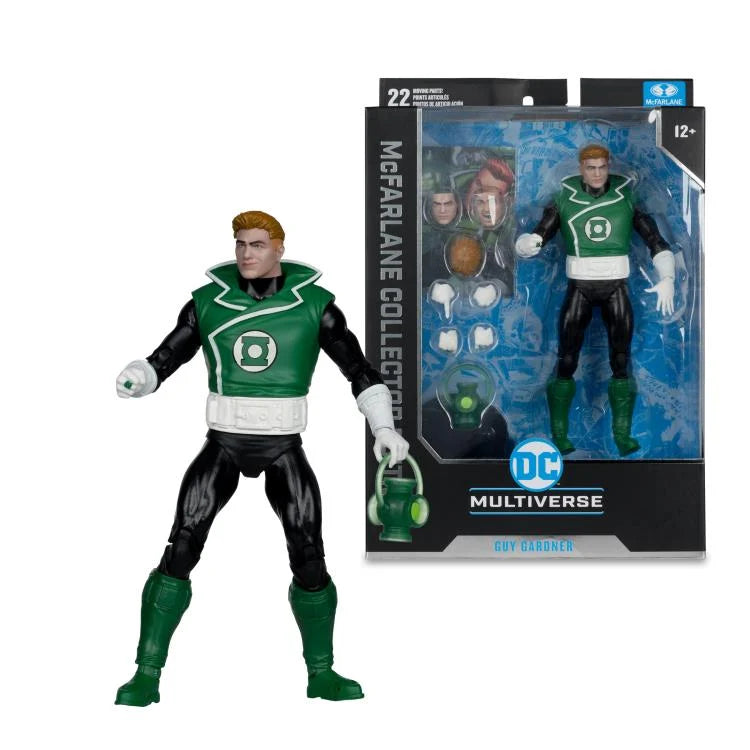 Guy Gardner Green Lantern Corps DC Multiverse Collector Edition #32 Action Figure - 7-Inch Scale Collectible Toy for DC Comics Fans, Perfect for Display & Superhero Collections