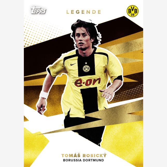 Official Topps Borussia Dortmund 2021/22 Team Set - Collectible Soccer Trading Cards for Fans & Gift Ideas
