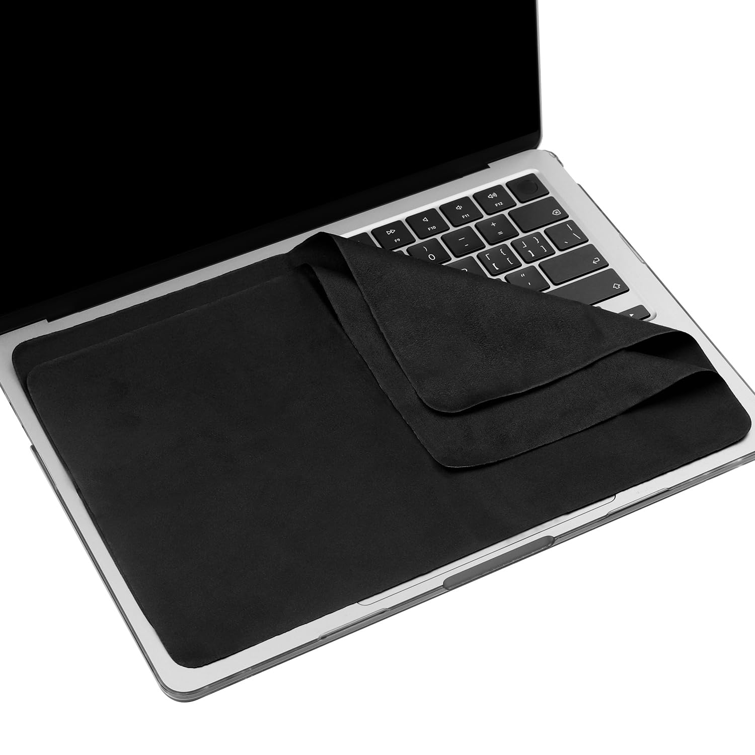 2 Pack Microfiber Liner Cleaning Cloth with Screen & Keyboard Imprint Protection - Compatible with MacBook Pro 13