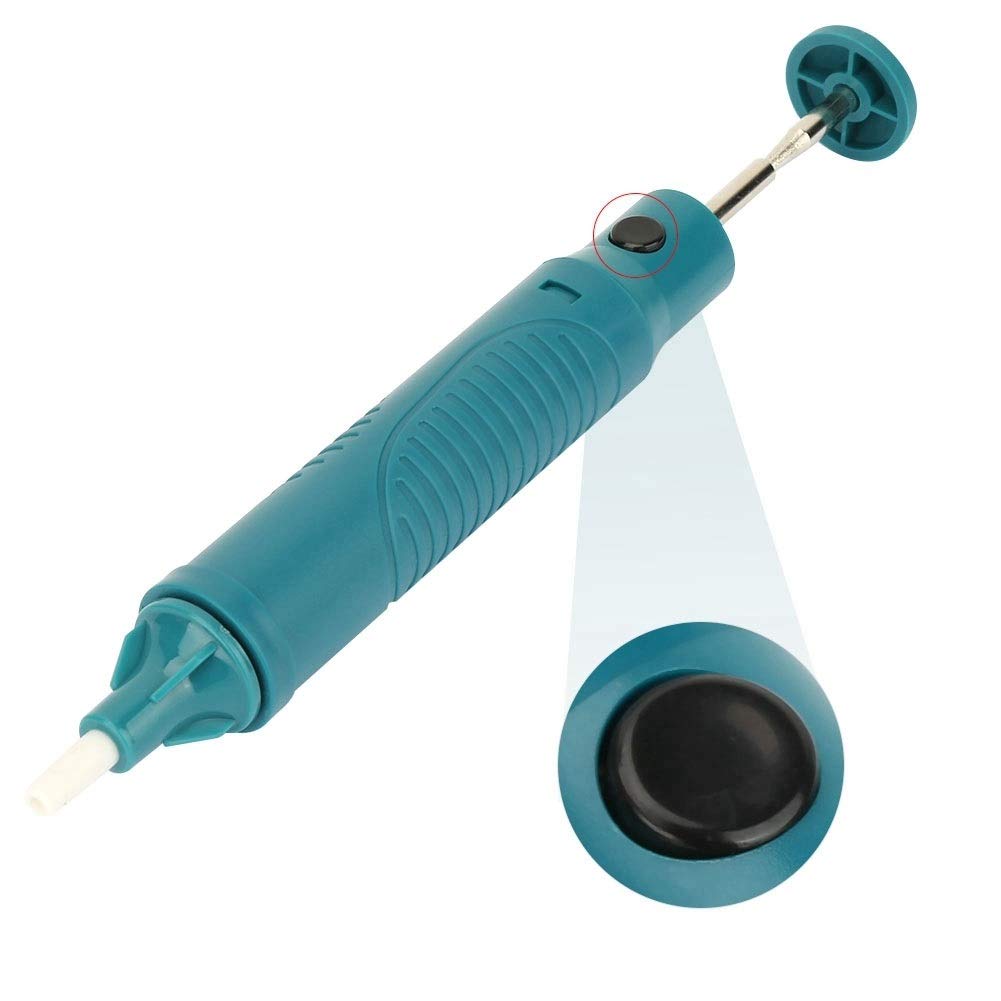 Delaman Vacuum Desoldering Pump Tool - High Power Solder Suction Extractor for Electronics Repair, PCB Work, and DIY Projects - Perfect for Removing Solder from Circuit Boards and Components