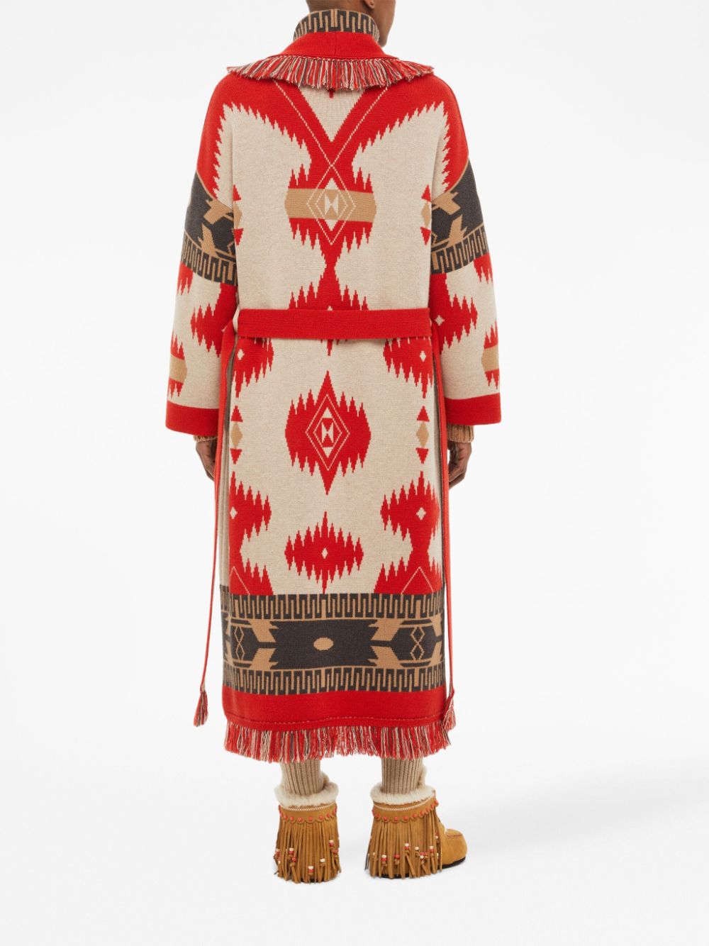 Alanui Red Knit Sweater for Women - Cozy Winter Pullover for Casual Wear & Layering