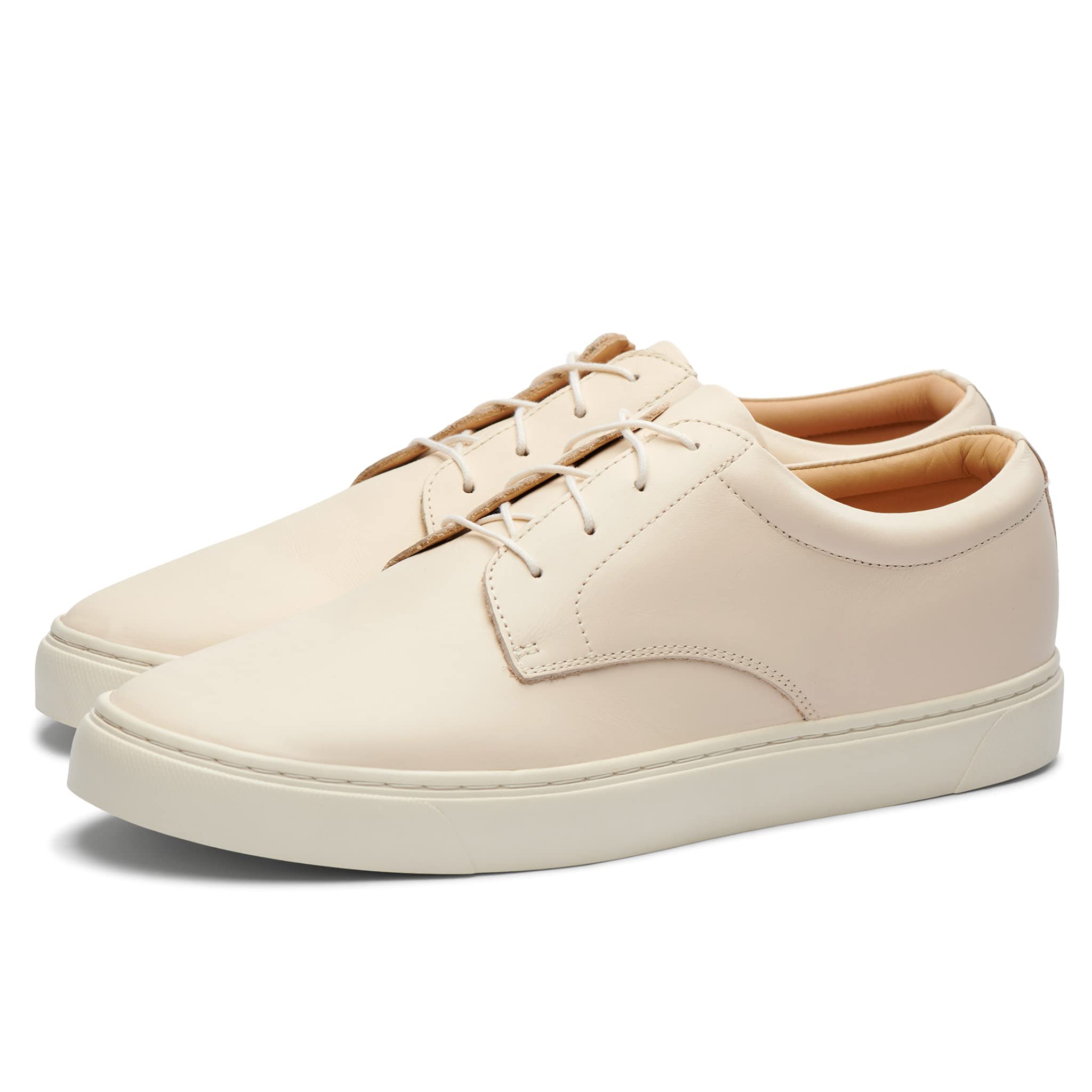Nisolo Men's Everyday Low Top Sneakers - Casual Leather Dress Shoes with Waterproof Design & Durable Rubber Sole | Perfect for Office, Travel & Daily Wear