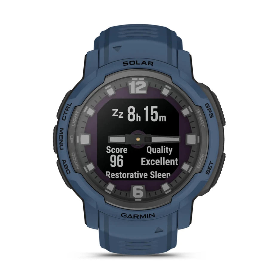 Instinct Crossover Smartwatch - Premium Fitness Tracker with GPS, Heart Rate Monitor & Long Battery Life | Perfect for Running, Hiking & Outdoor Adventures