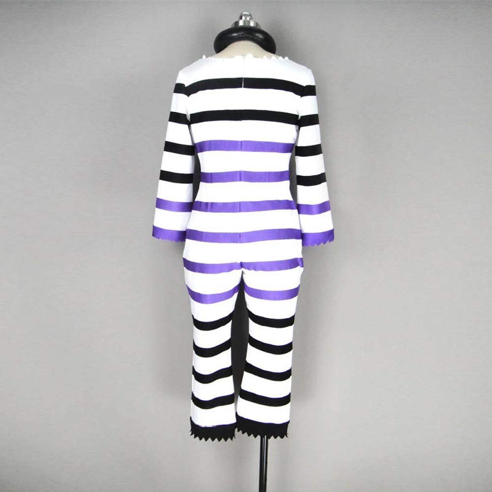 Nanbaka Anime Cosplay Costume - Jyugo Prison Outfit from Detentionhouse (S002) for Halloween, Conventions & Themed Parties
