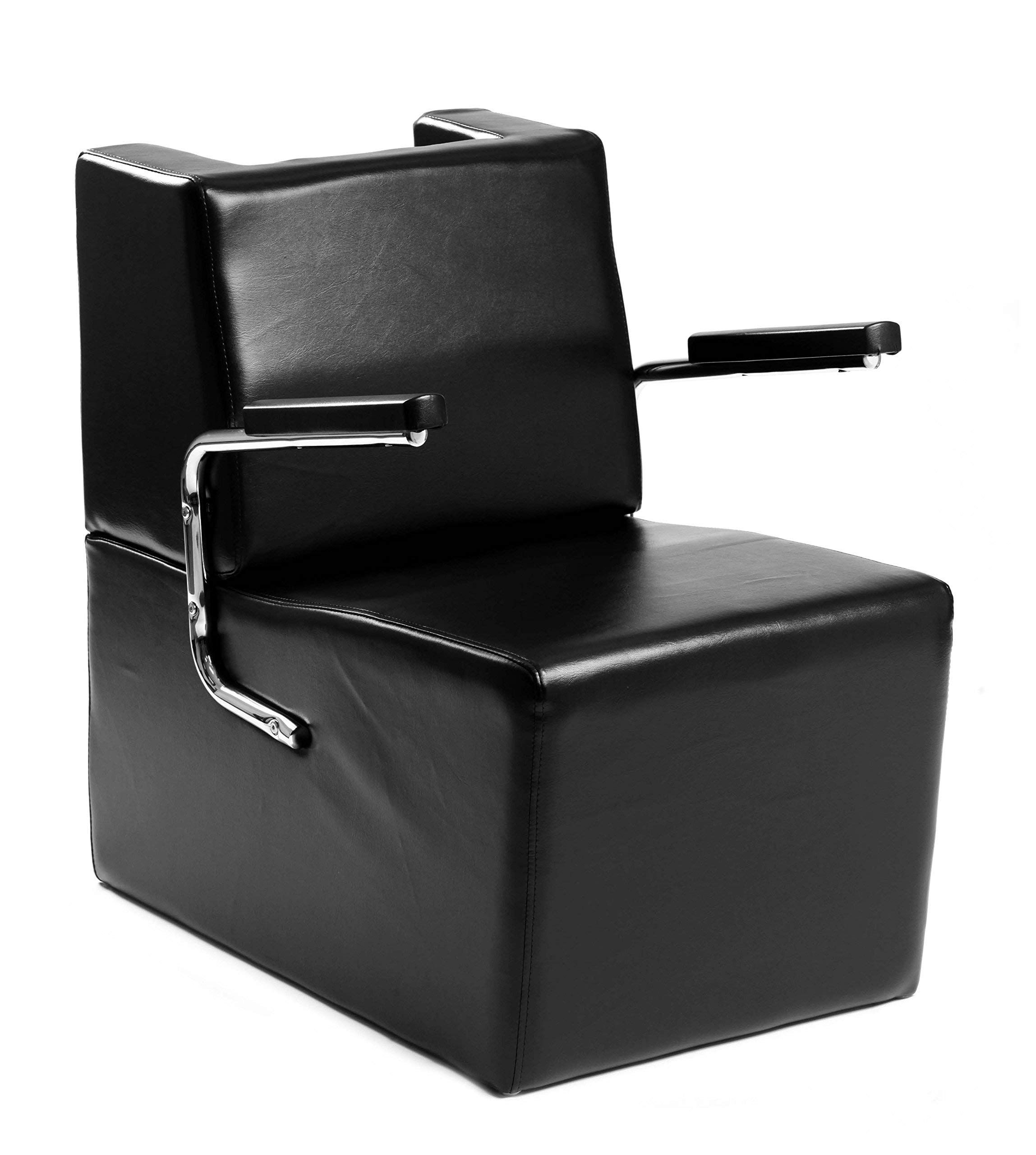 Professional Black Salon Hair Dryer Chair with Adjustable Height - Perfect for Hair Styling, Blowouts & Salon Use - Home & Commercial Salon Equipment