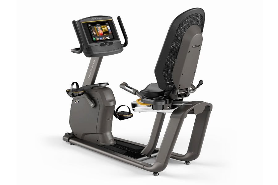 Matrix R50 Recumbent Exercise Bike - Comfortable Indoor Cycling Bike for Home Gym, Low Impact Workout Equipment (Ideal for Seniors, Physical Therapy & Home Fitness)
