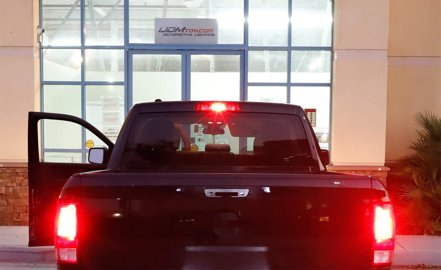 High-Intensity Strobe/Flashing Red 921 912 LED Bulb for Truck 3rd Brake Light - Durable, Bright Safety Light for Enhanced Visibility in Fog, Rain, or Night Driving