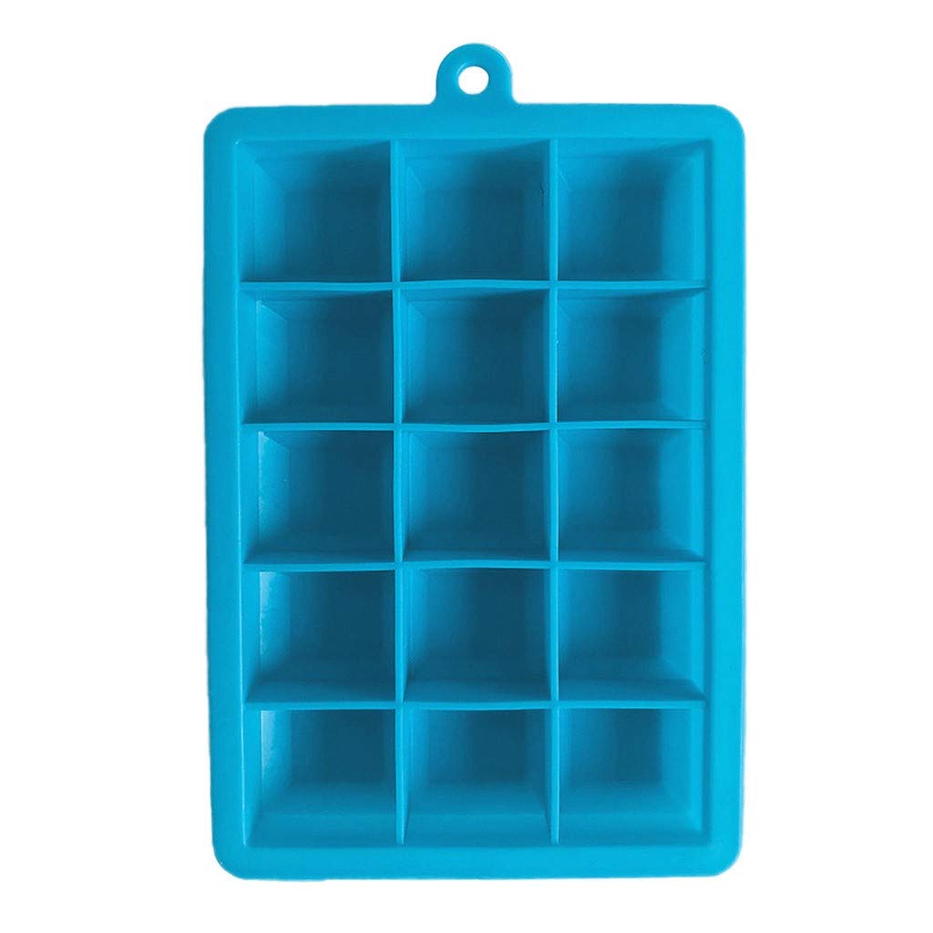 Premium Silicone Chocolate Jelly Bar Mold - 15 Cavity Ice Cube Tray for DIY Desserts, Cocktails & Baking | Perfect for Home Kitchen, Bar Accessories & Party Treats