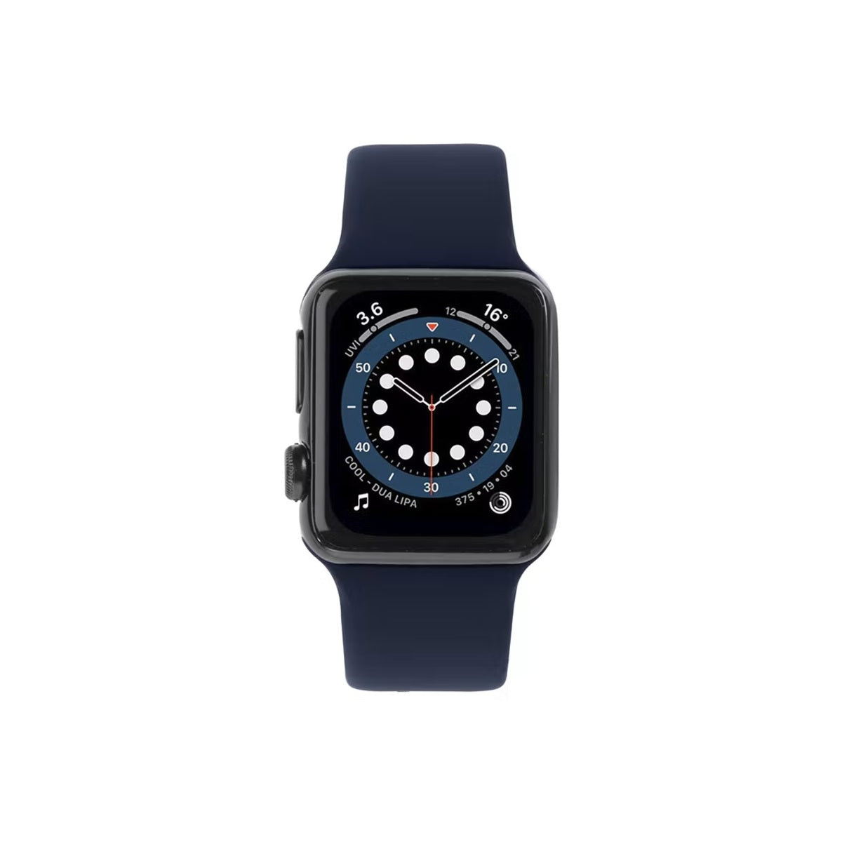 3sixT Durable Silicone Band for Apple Watch 42mm 44mm 45mm - Comfortable Sport Strap for Workout, Running & Daily Wear