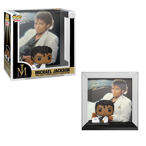 Funko Pop! Michael Jackson Thriller Album Vinyl Figure #33 - Collectible Music Pop Culture Gift for Fans & Home Decor