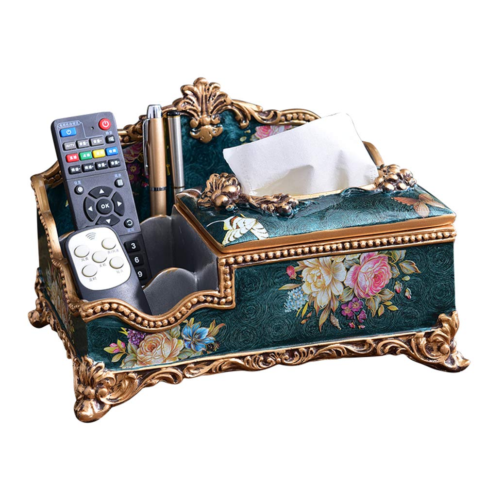 Luxury Multifunctional Tissue Box Holder - Creative Storage Organizer for Living Room, Bedroom, Restaurant & Home Decor | Perfect for Home, Office & Hospitality Spaces