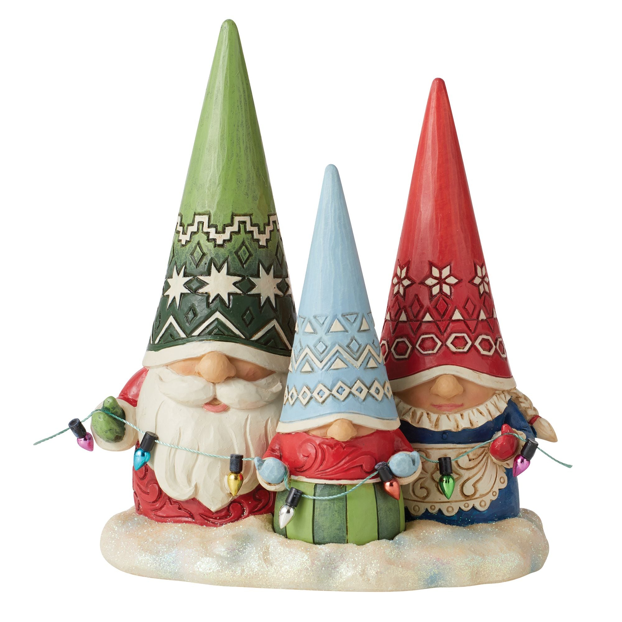 Festive Christmas Gnome Family Set - Holiday Home Decor for Mantel, Tabletop, and Indoor Christmas Decorations