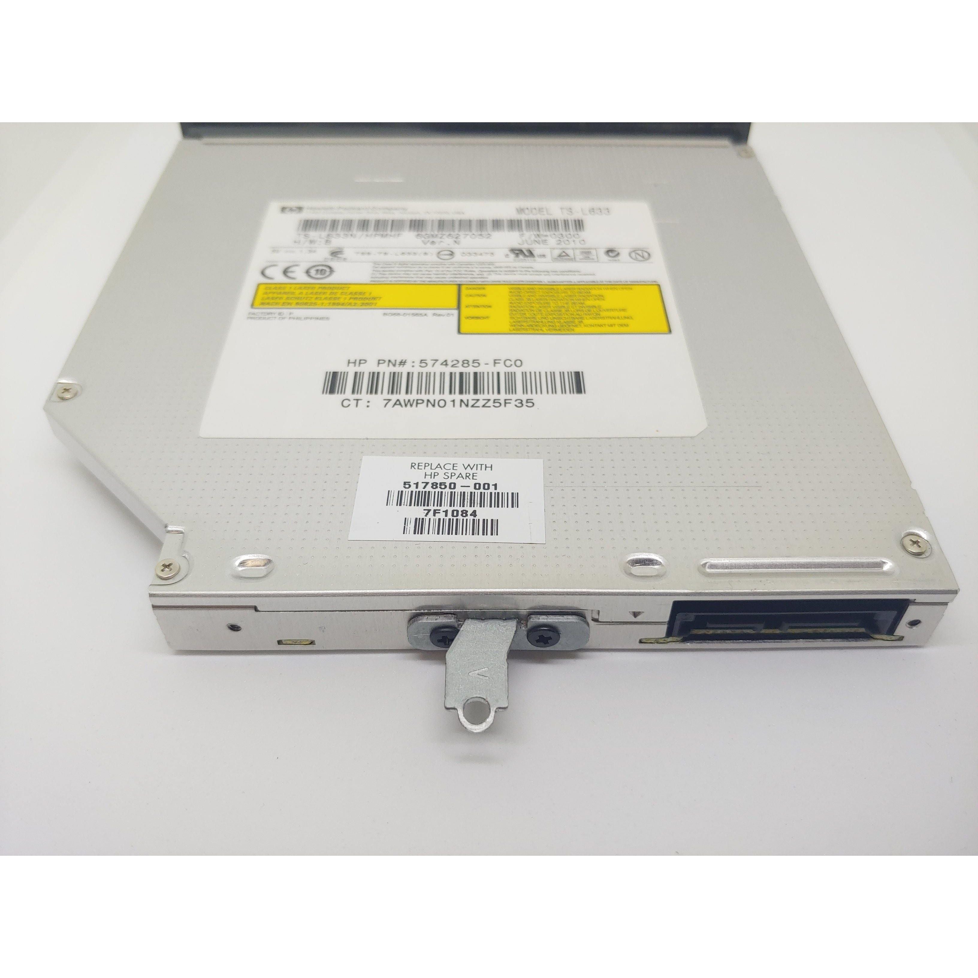HP DVD CD Optical Drive 574285 FC0 517850 001 - Replacement Laptop Optical Disk Drive for HP/Compaq - Perfect for Watching Movies, Burning CDs & Data Backup