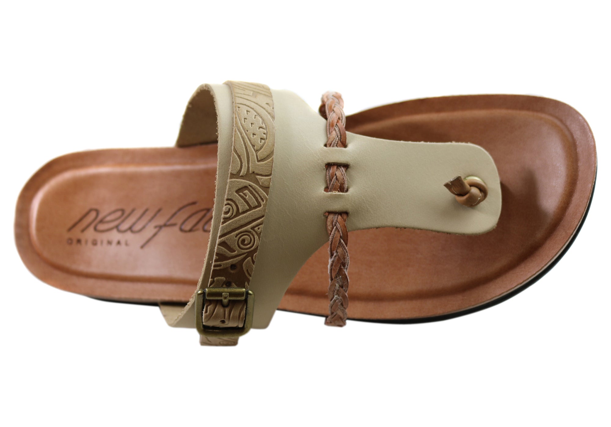Women's Comfortable Leather Sandals - Handmade in Brazil - Casual Summer Flip Flops for Beach, Travel & Everyday Wear