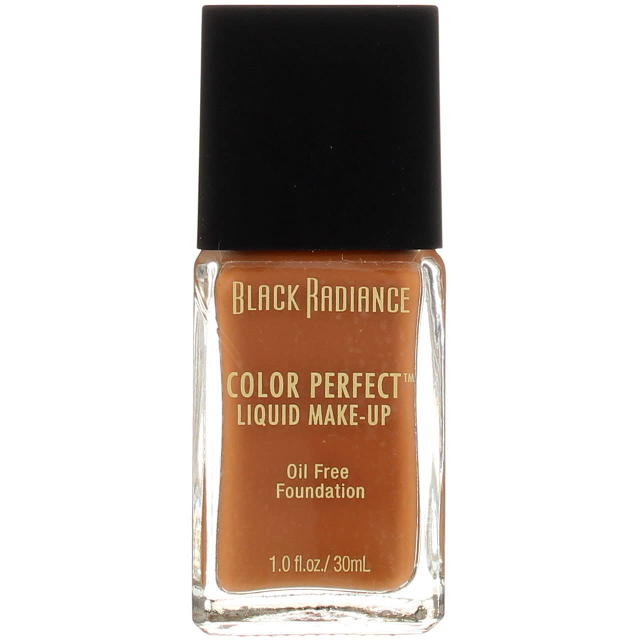 Black Radiance Oil-Free Liquid Makeup - Rum Spice 1 oz (12 Pack) | Long-Lasting Full Coverage Foundation for Dark Skin Tones | Perfect for Daily Wear & Special Occasions