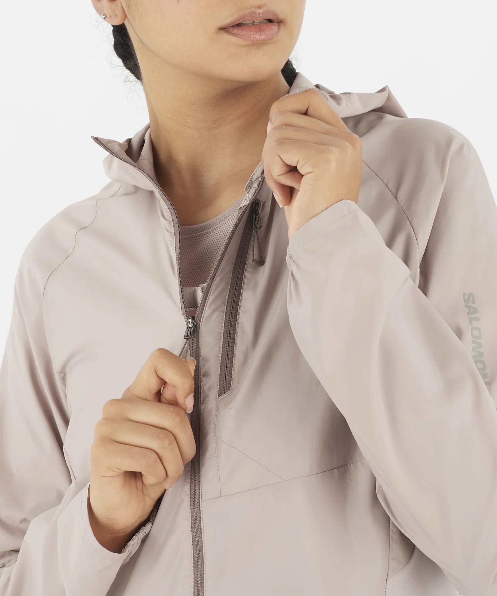 Bonatti Women's Cross Wind Jacket - Lightweight Water-Resistant Windbreaker for Hiking, Running & Outdoor Adventures