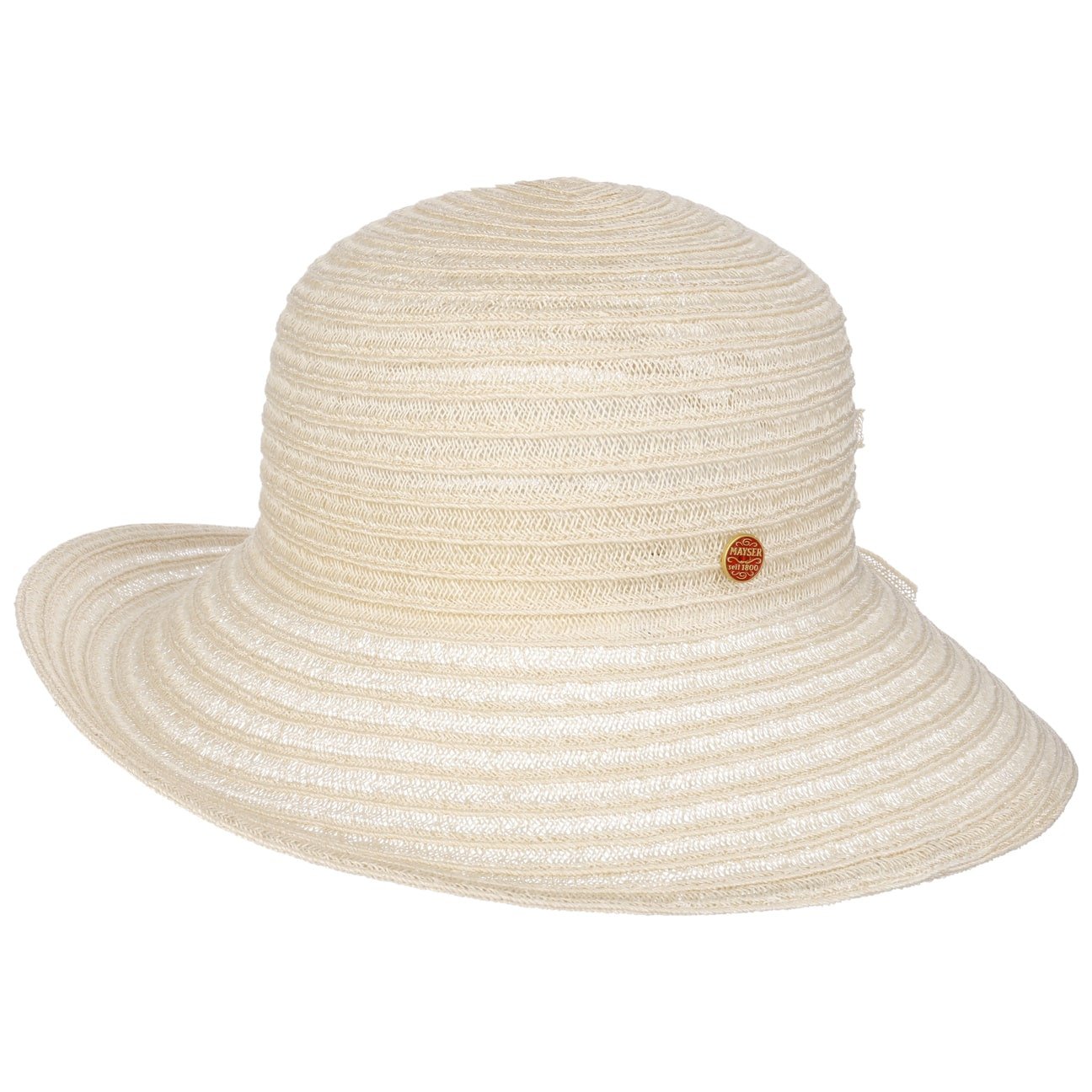 Mayser Mandy Hemp Hat - Natural Sun Protection for Women & Men | Beach, Outdoor, Summer Fashion Accessory