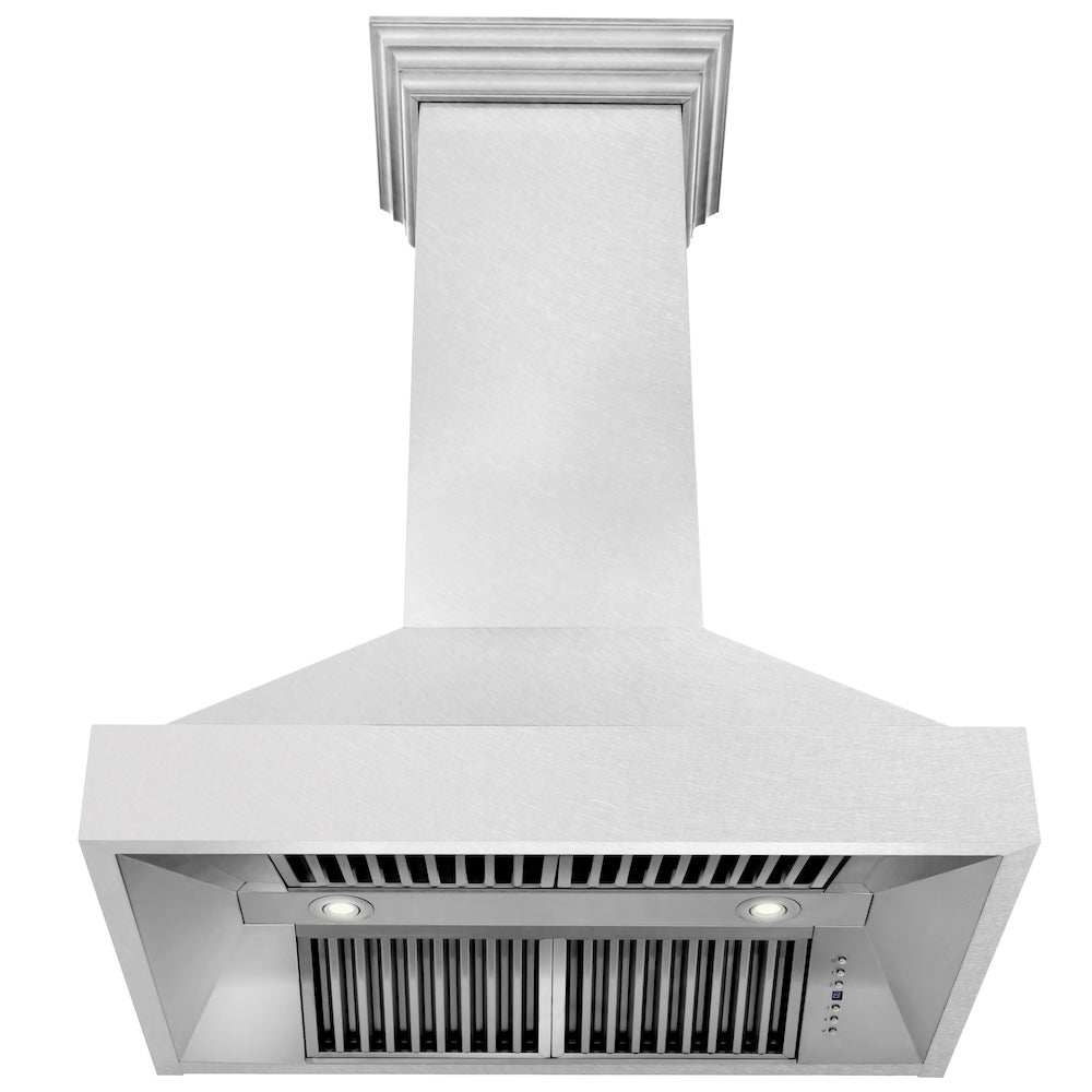 ZLINE 36 Inch Professional Kitchen Package - Stainless Steel Dual Fuel Range & Convertible Range Hood (2KP RASSNRH36) | Perfect for Home Chefs & Modern Kitchens