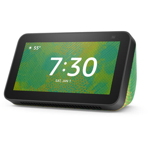 Amazon Echo Show 5 Kids (2nd Gen) - Smart Display with Parental Controls & Fun Chameleon Design - Perfect for Kids' Bedrooms, Playrooms & Learning Activities