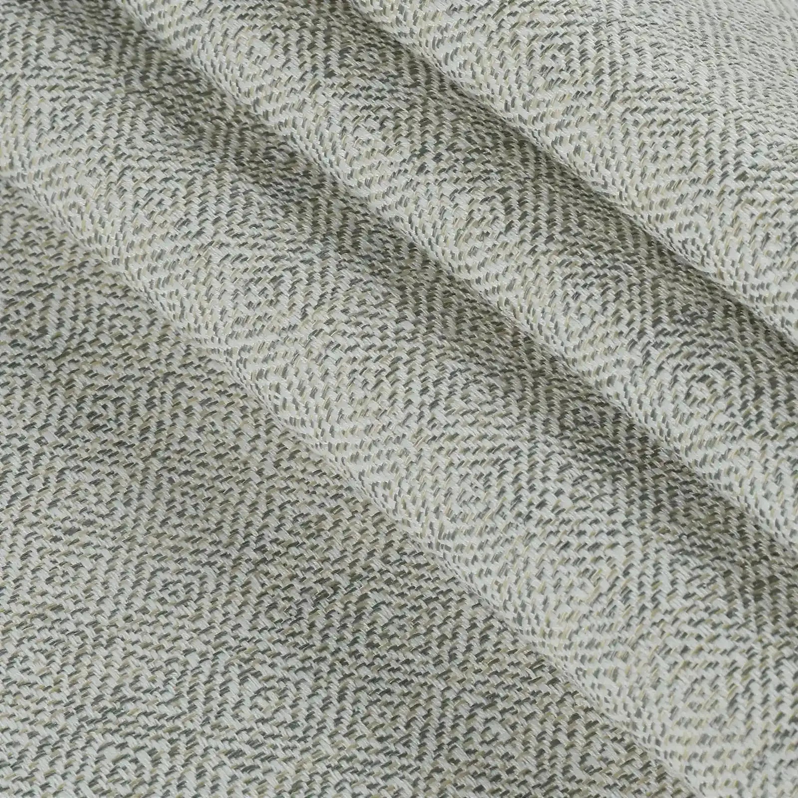 Lydia Diamond Jacquard Pleated Curtains - Elegant Window Treatments for Living Room, Bedroom & Dining Room Decor