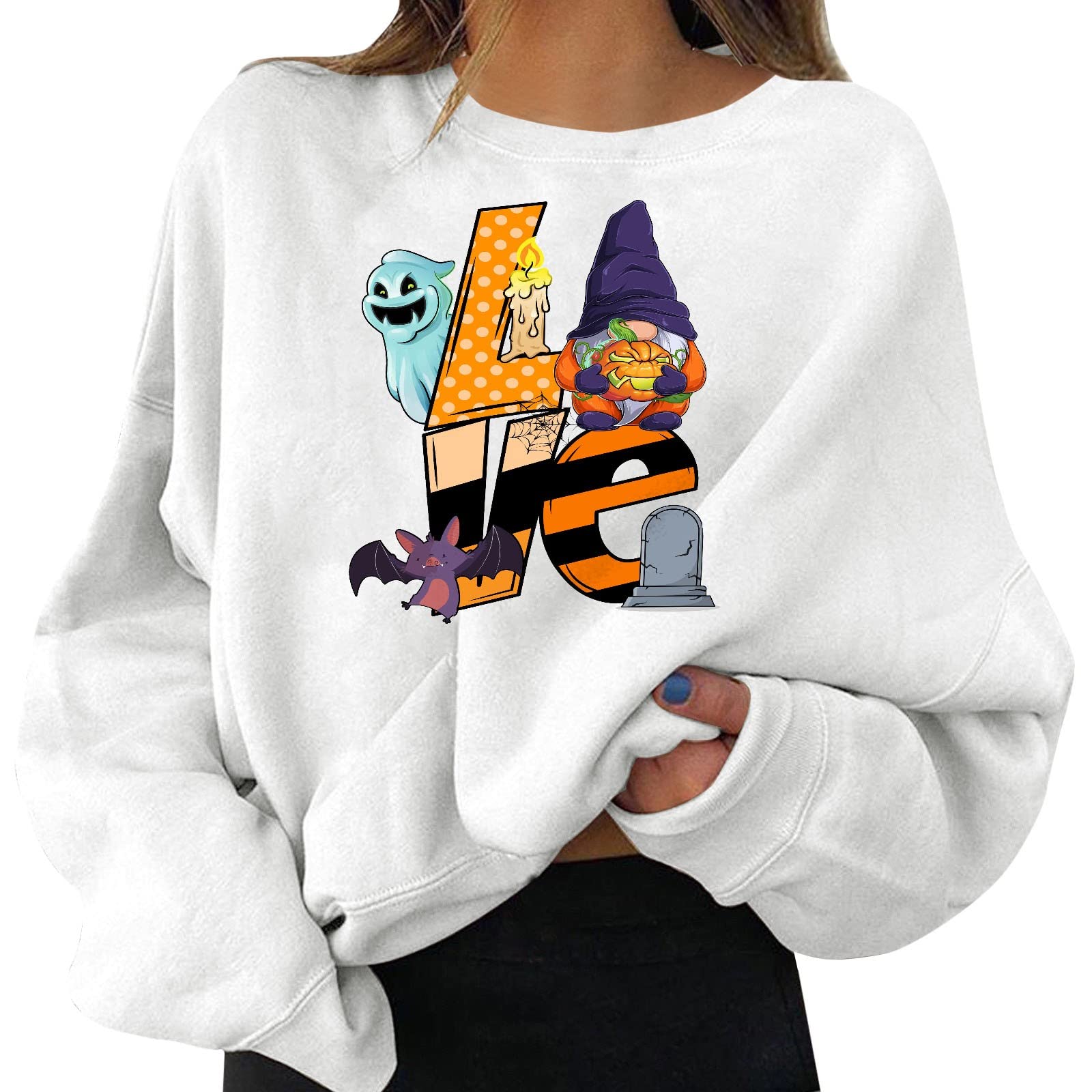 Women's Long Sleeve T-Shirts - 2022 Casual Crewneck Pullover with Solid & Tie-Dye Patterns | Perfect for Everyday Wear, Office Outfits & Weekend Relaxation