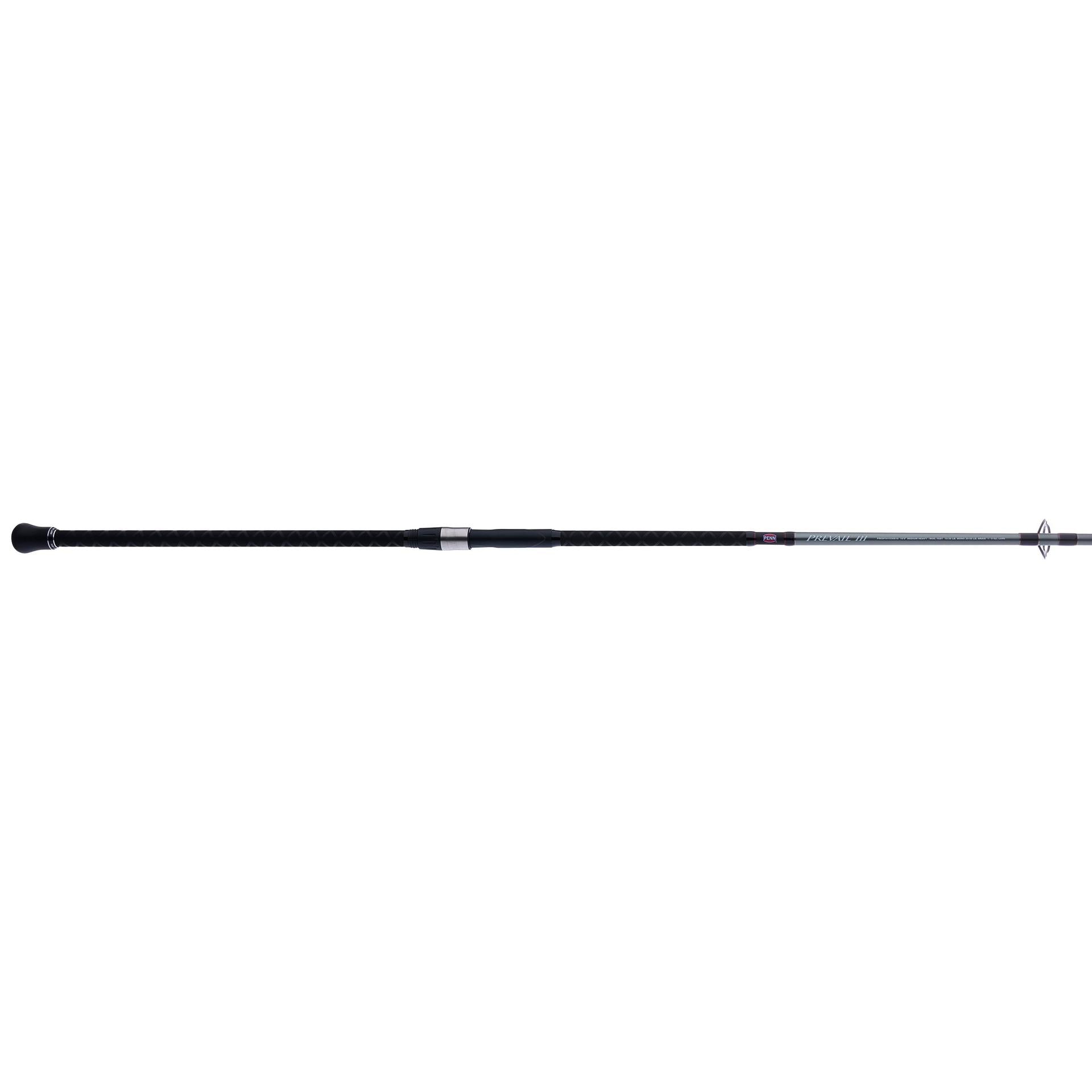 Prevail III Spinning Surf Fishing Rod - Lightweight & Durable Saltwater Fishing Pole for Surf Casting - Perfect for Beach, Pier, and Shoreline Fishing Adventures