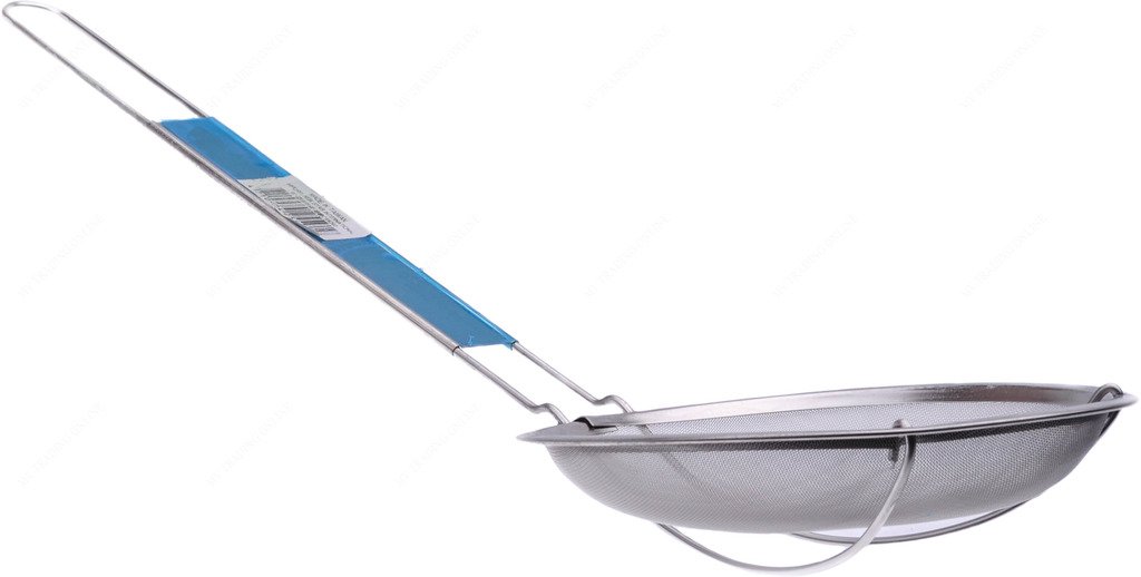 Premium 6-Inch Stainless Steel Fine Mesh Strainer - M.V. Trading STR6 - Ideal for Cooking, Baking, Tea Brewing & Food Preparation