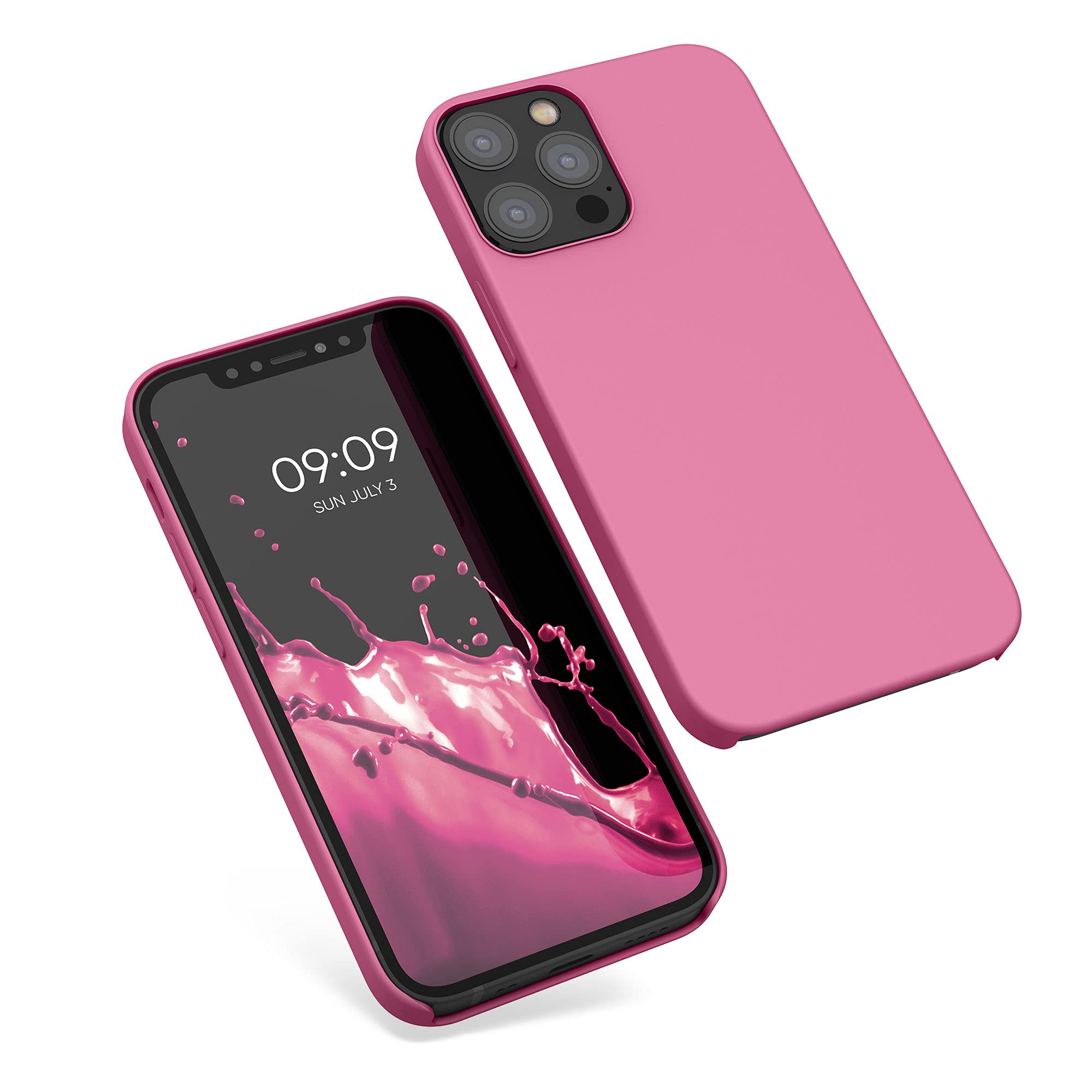 kwmobile Premium TPU Silicone Case for Apple iPhone 12 & iPhone 12 Pro - Soft Protective Phone Cover with Sweet Candy Design - Perfect for Everyday Use, Work & Travel