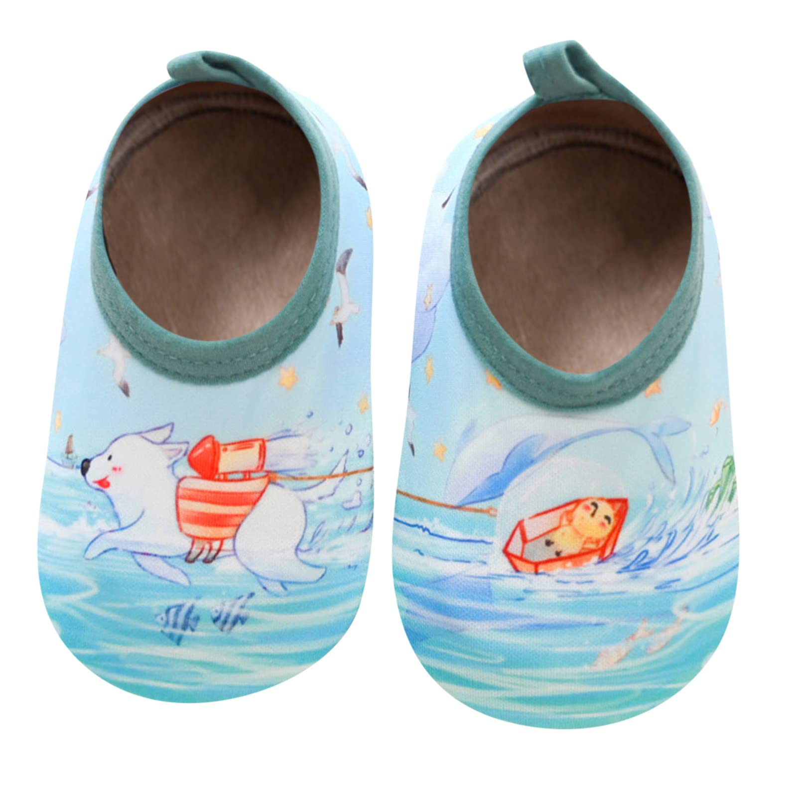 **Toddler Water Shoes for Kids - Lightweight Non-Slip Aqua Socks for Swimming, Beach & Pool - Barefoot-Friendly Water Shoes for Boys & Girls (Ideal for Beach Walks, Pool Play & Water Activities)**