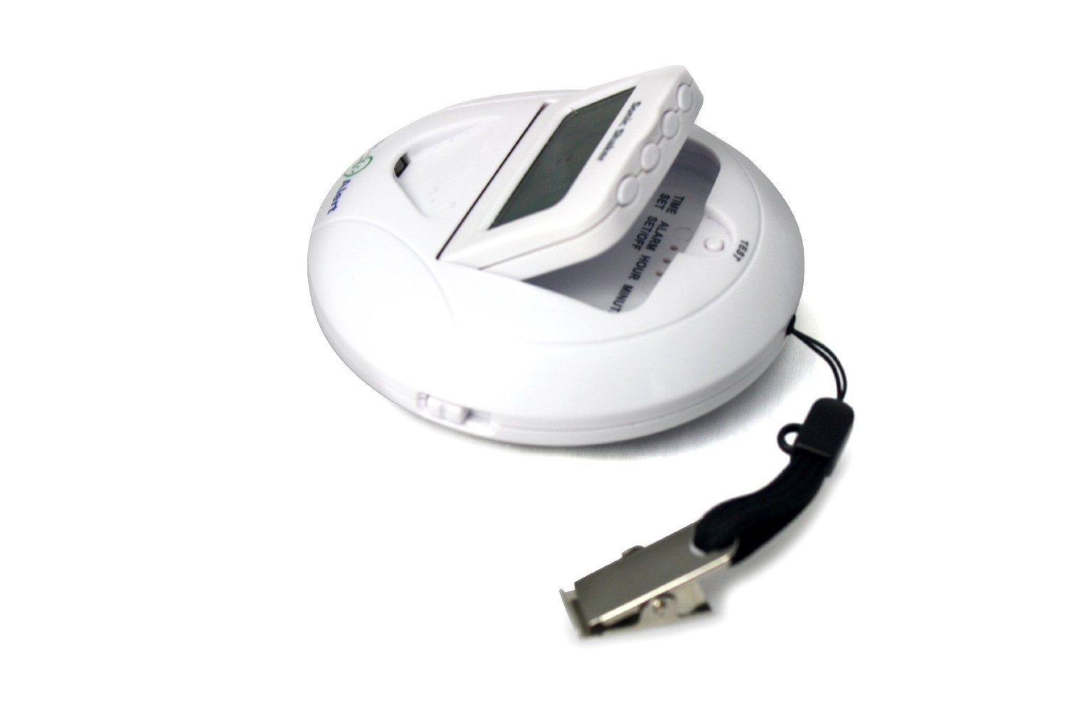 Sonic Alert Sonic Shaker Vibrating Travel Bed Alarm - 90dB Loud Alarm Clock for Heavy Sleepers | Perfect for Hotels, Dorm Rooms & Traveling