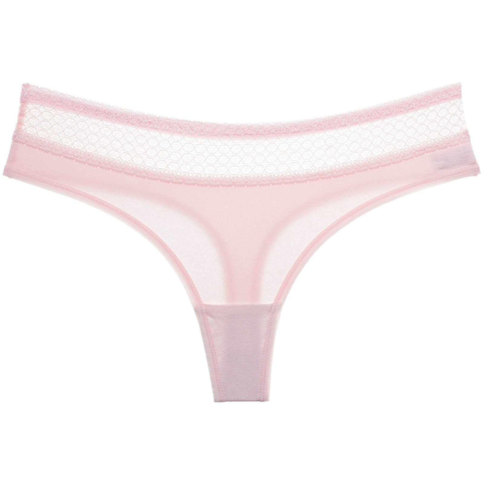 Sexy Lace Underwear for Women - Crochet Hollow Out Panties with Lace Up Detail, Comfortable Thong Panty Set for Daily Wear or Special Occasions