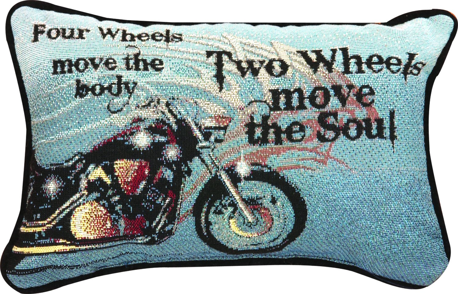 4-Wheel Rolling Throw Pillow with Soft Body - Perfect for Sofa, Bed, and Home Decor Comfort