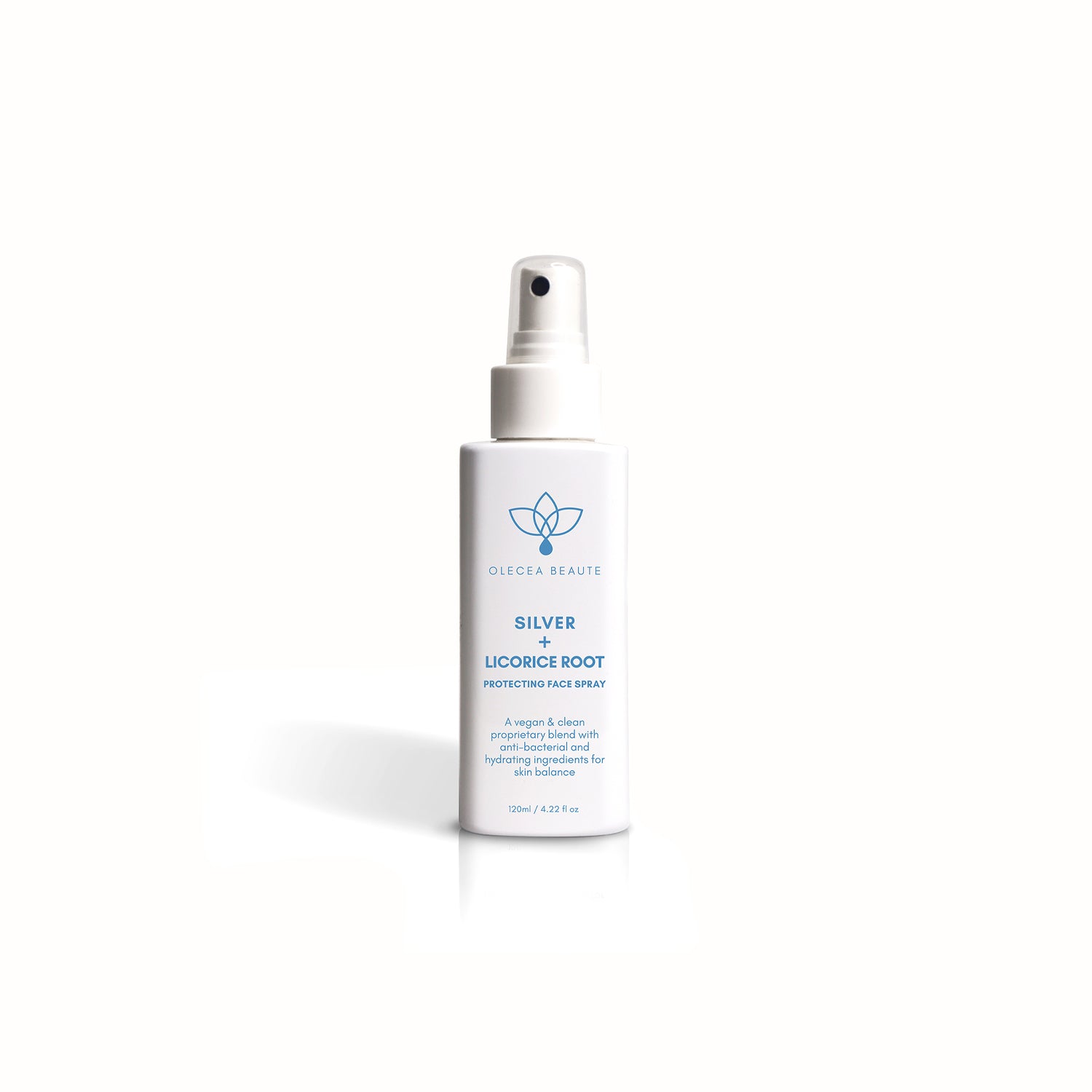 Silver & Licorice Root Facial Mist Spray - 60ml (2 fl oz) or 120ml (4.22 fl oz) - Hydrating, Soothing & Protective Face Spray for Dry Skin, Sensitive Skin & Daily Skincare Routine