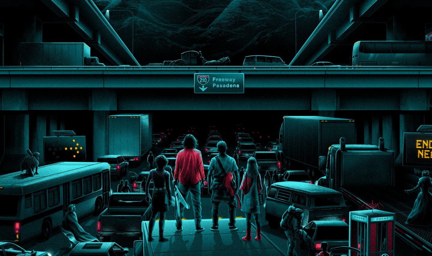 Bill & Ted Face the Music Movie Poster - Official Film Wall Art Decor for Home, Office & Theater Rooms - Perfect Gift for Fans of Keanu Reeves & Alex Winter