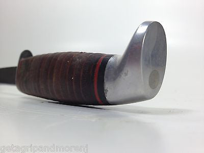 Vintage CASE XX 3 FINN SSP Folding Knife with Leather Sheath - 1970s Collectible Pocket Knife for Camping, Hunting & Outdoor Adventures