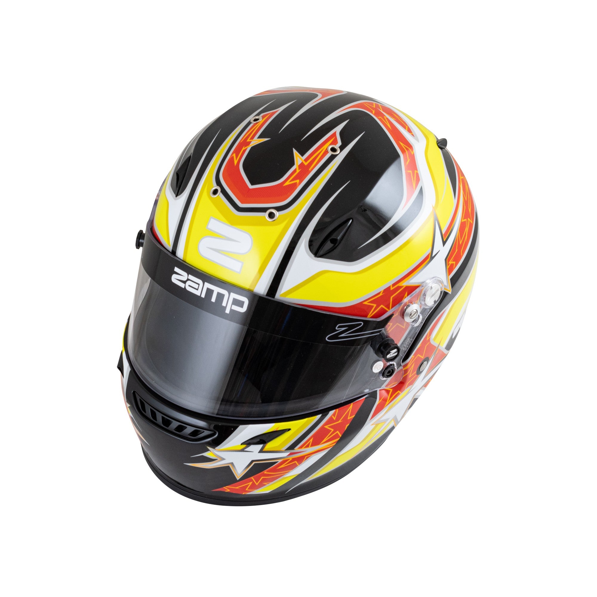 Zamp ZR 72 Graphic Racing Helmet - FIA8859-2015 & Snell SA2020 Certified - Made in Italy - Perfect for Motorsports, Track Days & High-Speed Racing