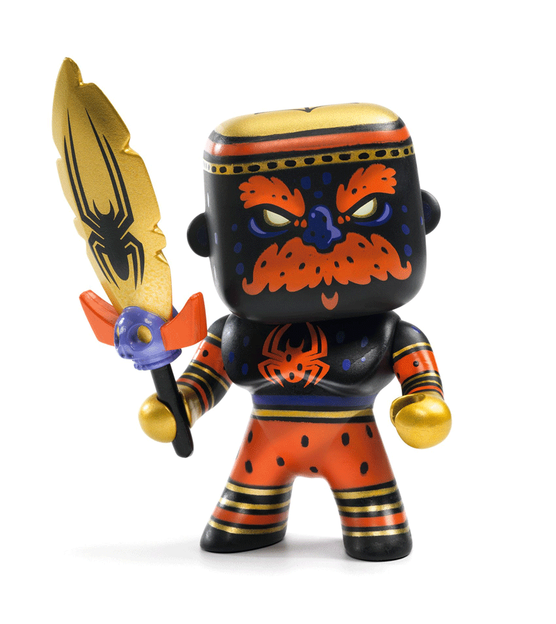 Arty Toys Hipster Spider - Unique Collectible Vinyl Art Toy for Home Decor & Gift Giving | Perfect for Desk Display, Shelf Decoration & Pop Culture Enthusiasts
