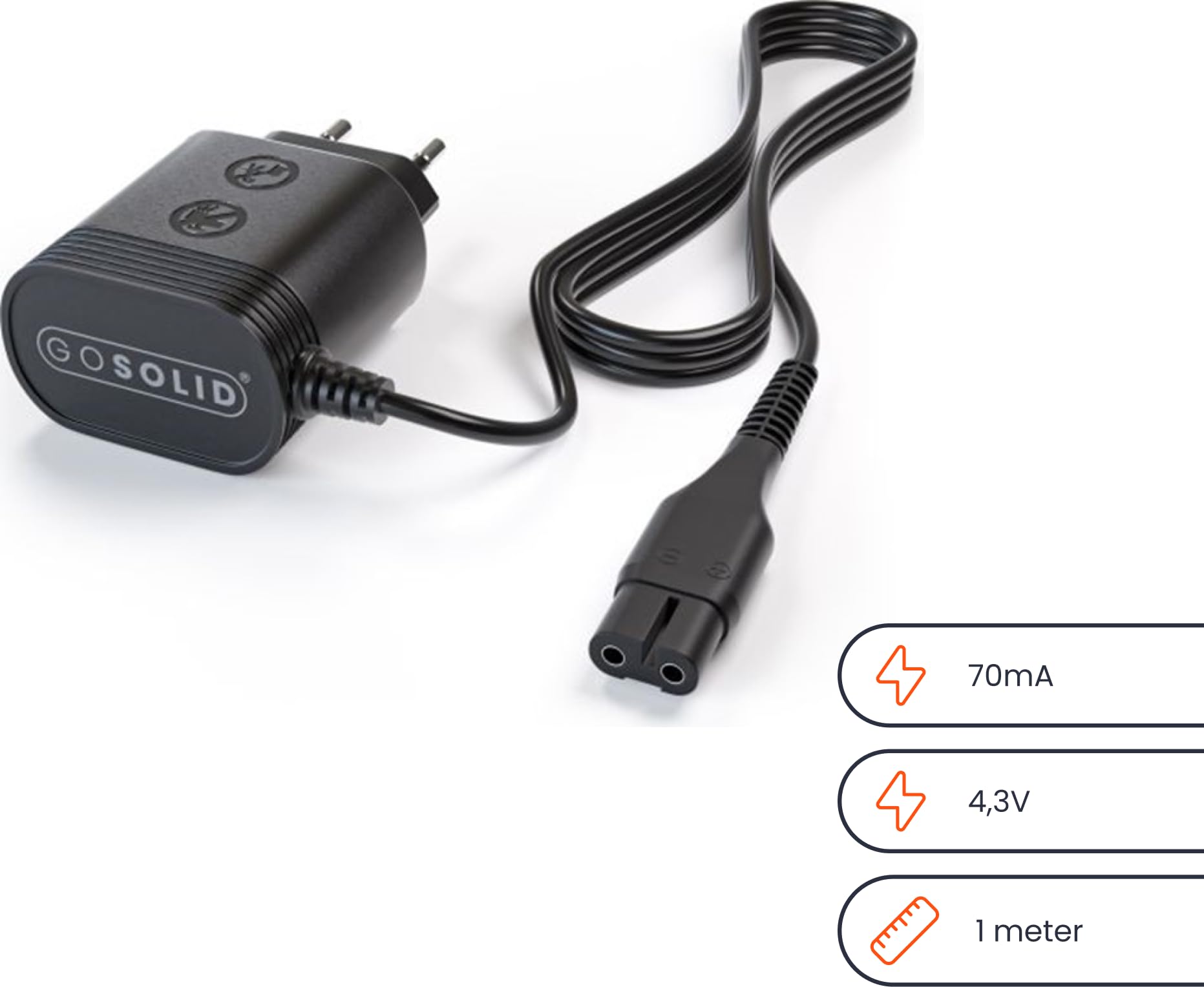 Philips One Blade Replacement Adapter A00390 - Compatible with QP2520/90, QP2520/70, QP2520/72 Trimmer Models - Perfect for Travel, Grooming & Beard Trimming