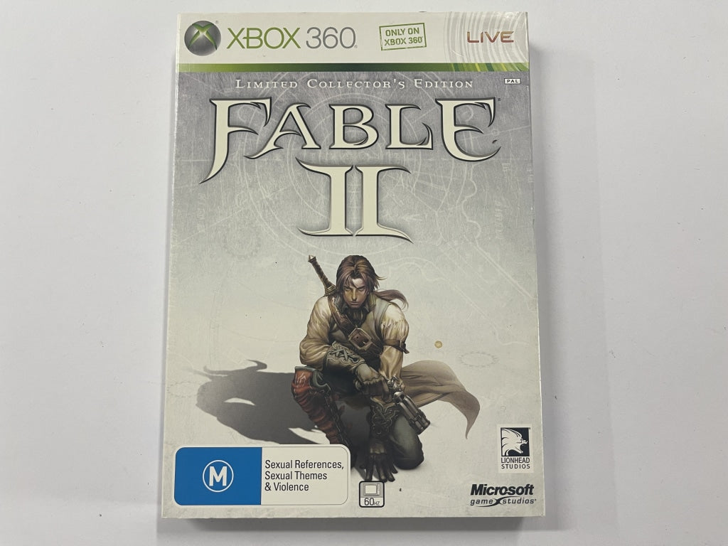 Fable 2 Limited Edition Xbox 360 Game - Complete with Original Case & Protective Cover | Perfect for Collectors & Retro Gaming Enthusiasts