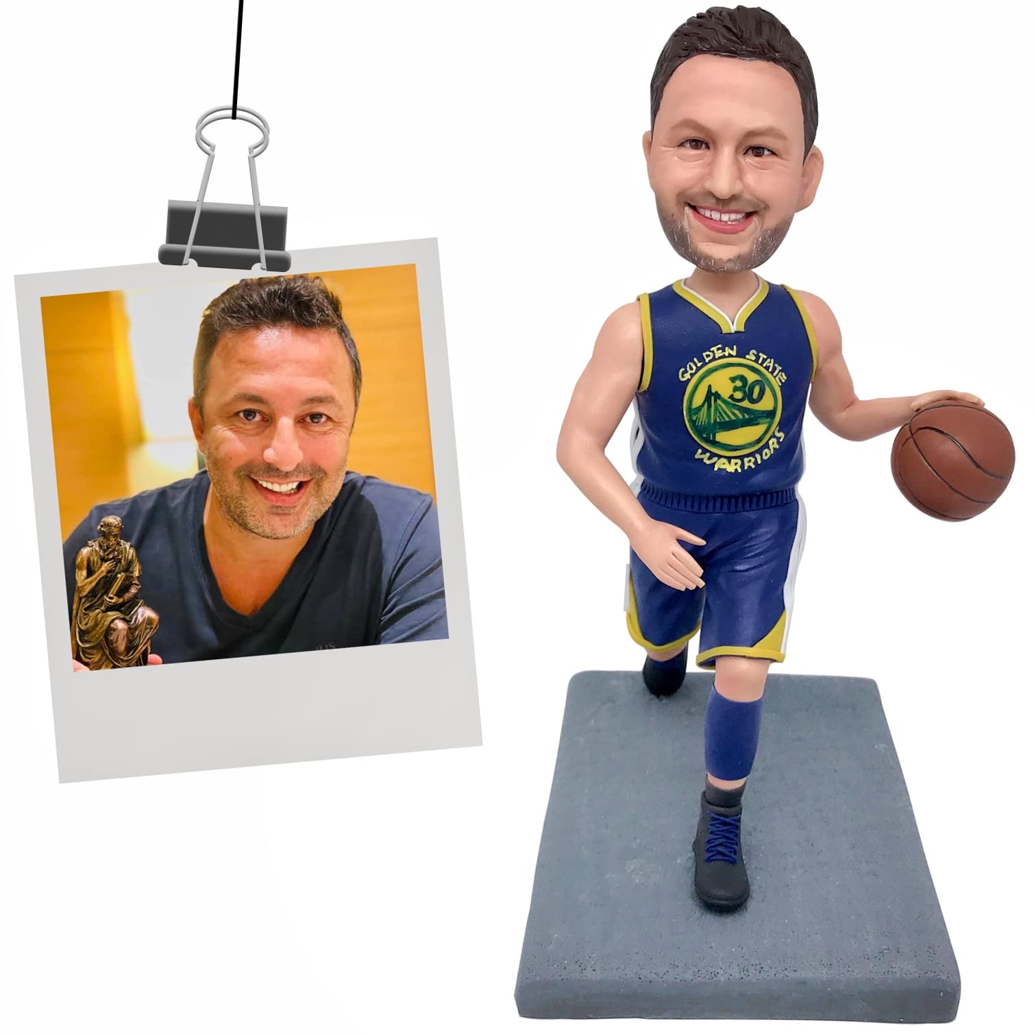Custom Bobblehead Figurine - Personalized Anniversary Gift for Him - Unique Couple Photo Sculpture - Perfect for Wedding, Birthday & Romantic Surprise Gifts
