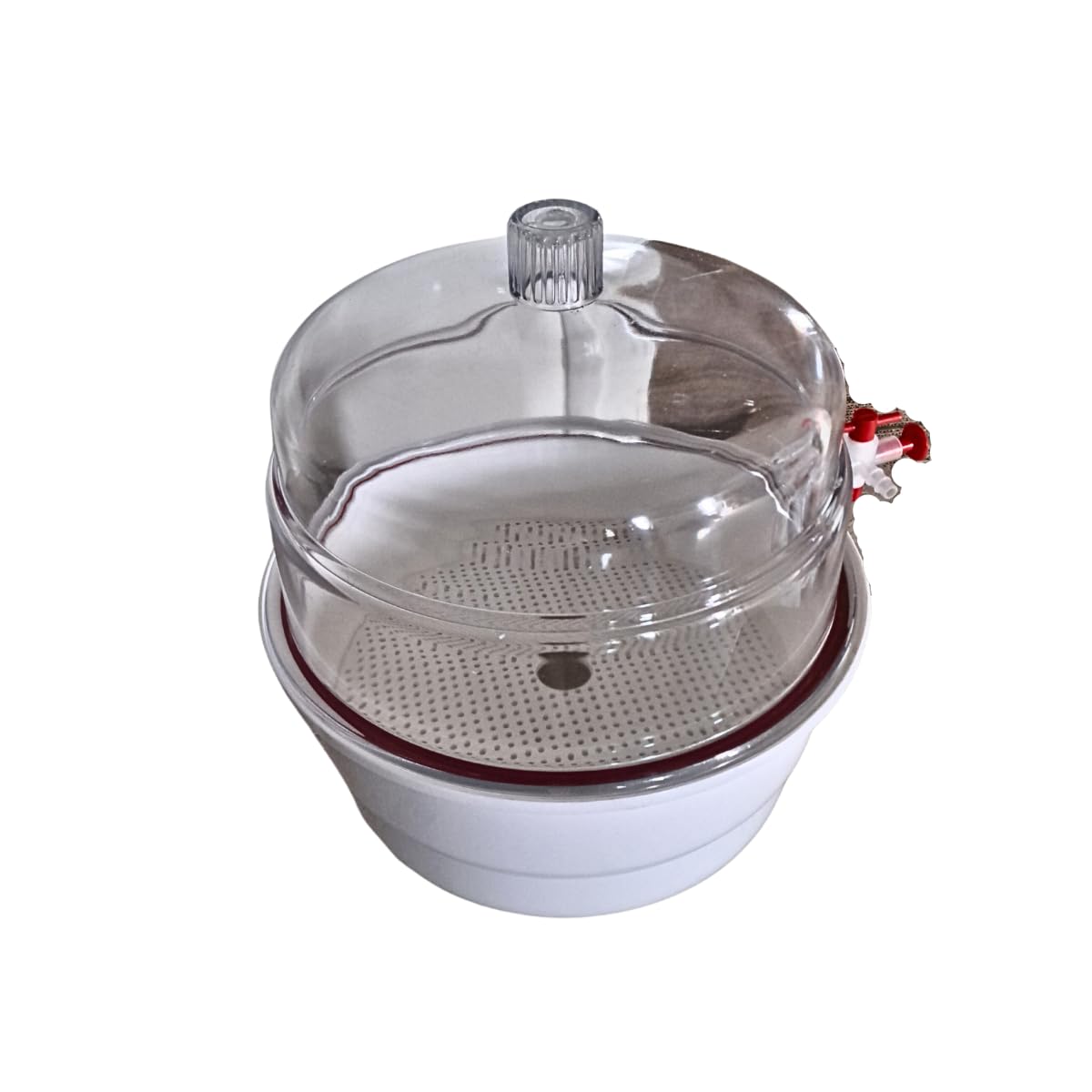 AANIJ® 300mm Vacuum Desiccator PP/PC for Lab Storage