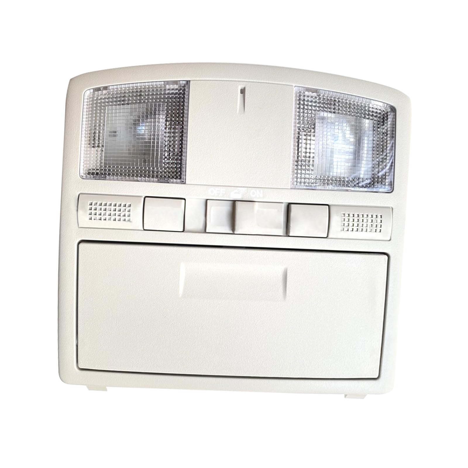 Universal Overhead Console Reading Light for Mazda 6 & CX-9 (2009-2015 Models) - No Sunroof Version - Perfect for Night Driving and Interior Lighting