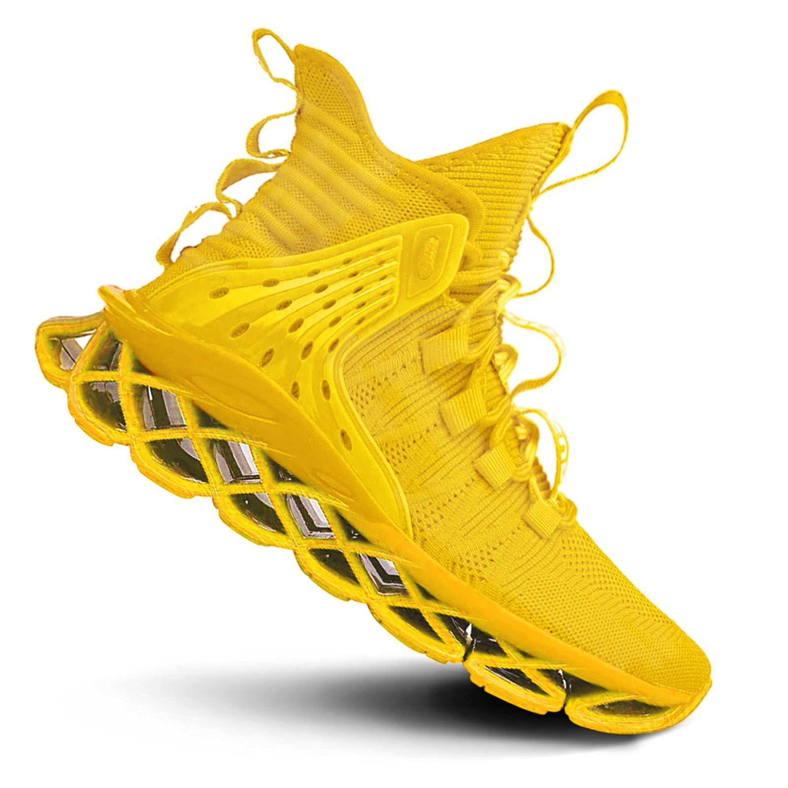 DUDHUH Women's Fashion Sneakers - Non-Slip Running Shoes for Women | Comfortable Blade Design Athletic Walking Shoes | Perfect for Gym, Jogging & Daily Wear