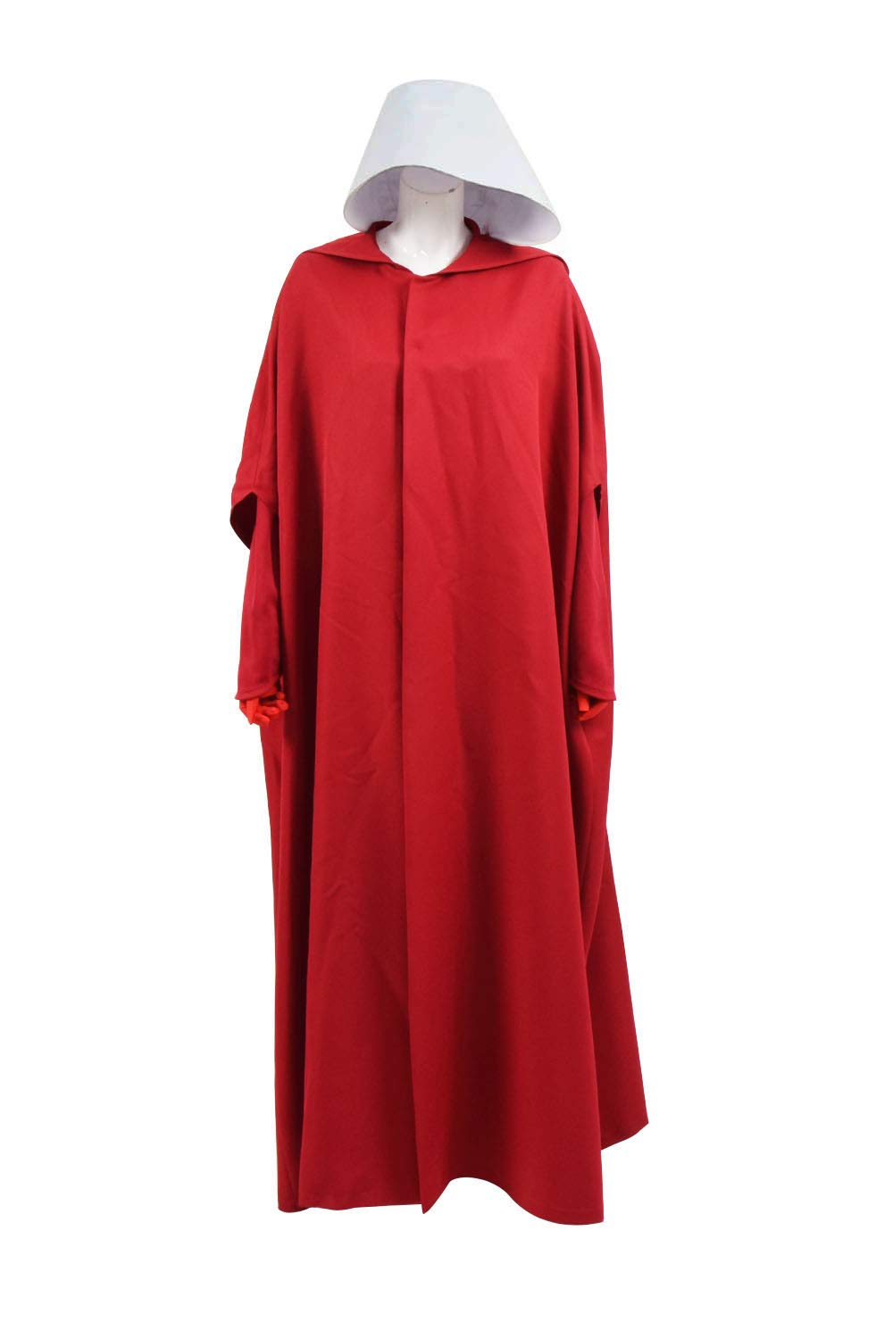 The Handmaid's Tale Offred Red Costume Set - Women's TV Series Inspired Dress, Cloak & Head Cover (Custom-Made) | Halloween Cosplay, Book Club Events, Themed Parties