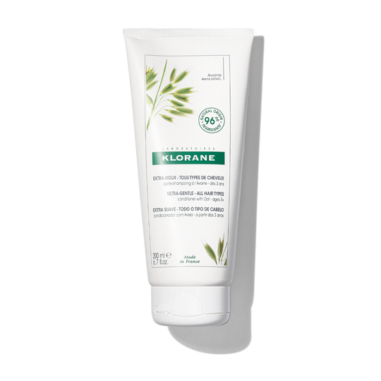 Ultra Gentle Oat Conditioner for Dry & Sensitive Hair - Hydrating & Soothing Daily Hair Care for All Hair Types - Perfect for Home & Salon Use
